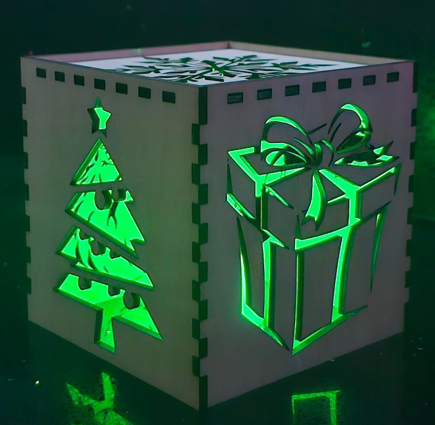 Back-lit Themed Box - 4 Inch