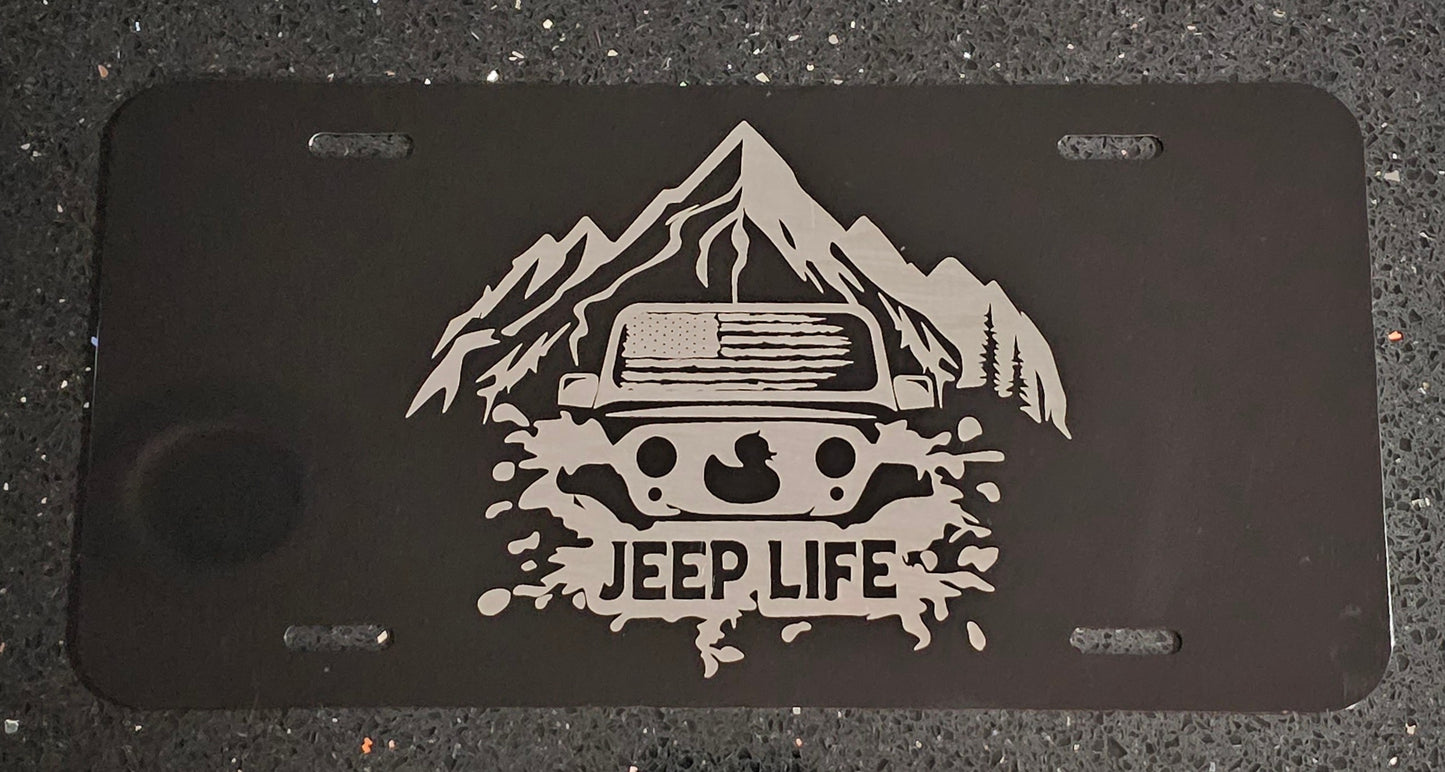 Front License Plate