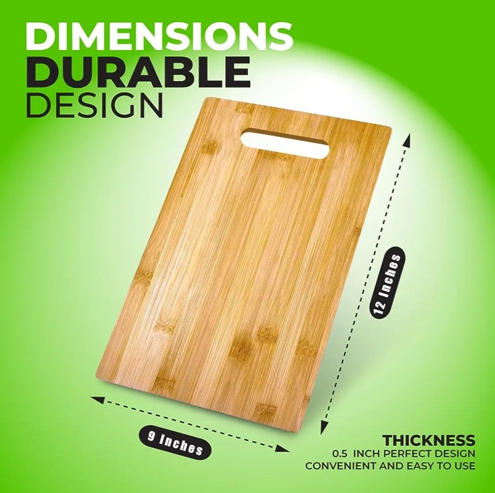 12x9 Bamboo Cutting Board