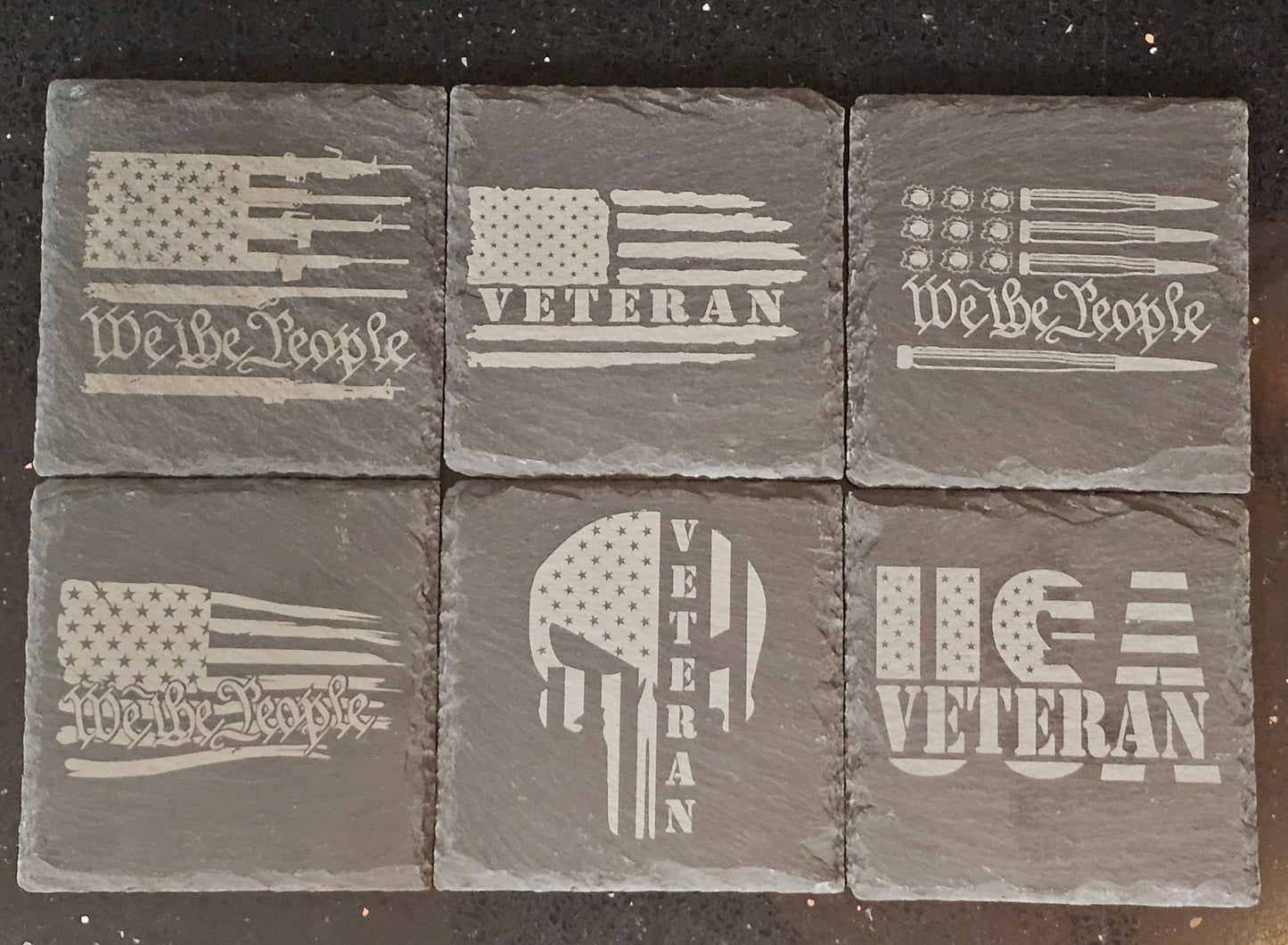 Slate Coasters - 4 Inch