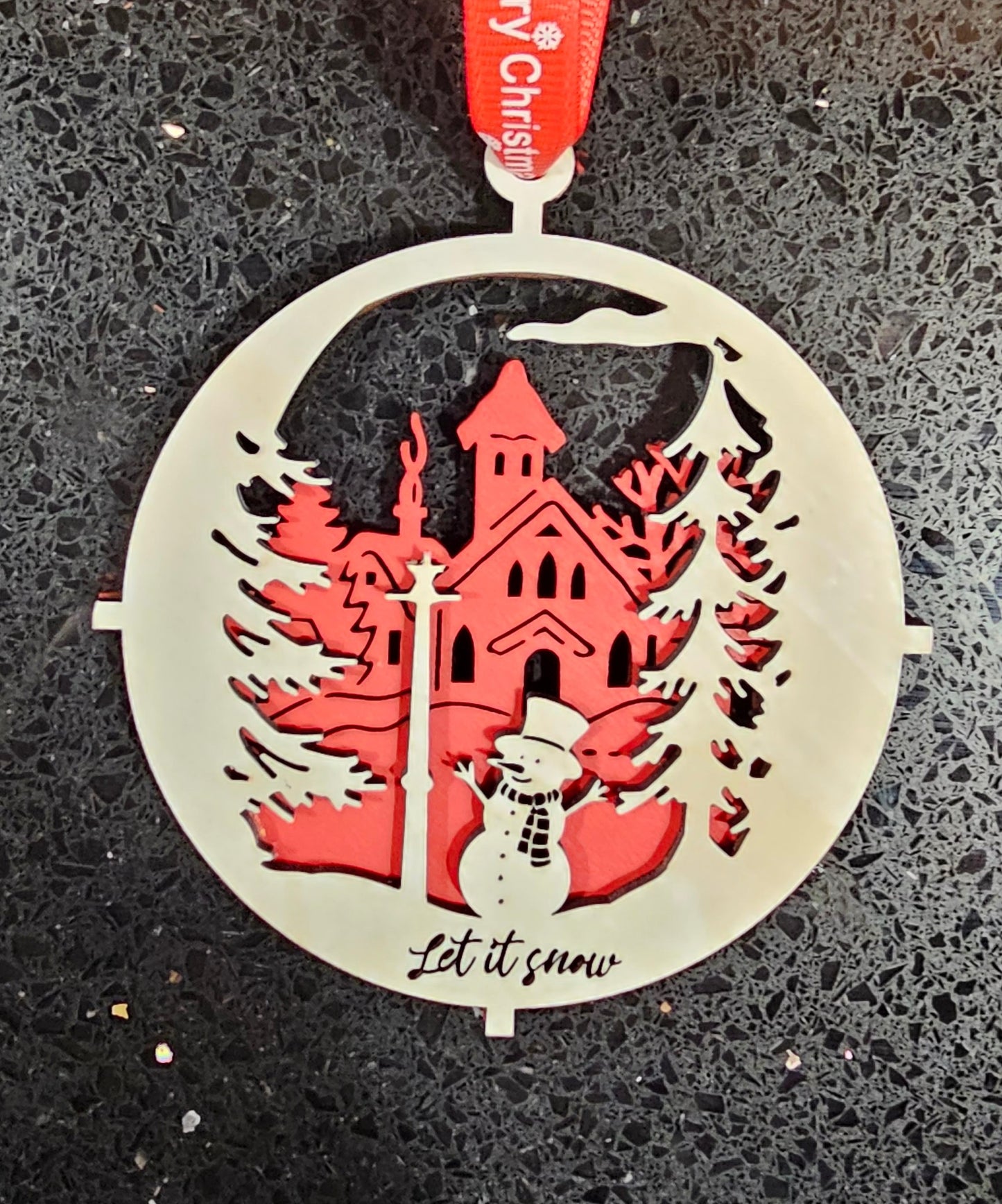 Double Design Ornament - 4 Inch
