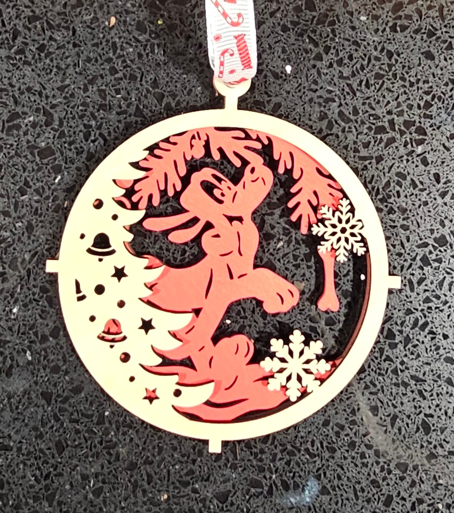 Double Design Ornament - 4 Inch