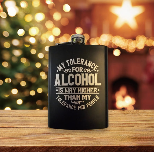 Stainless Steel Flask - 8oz