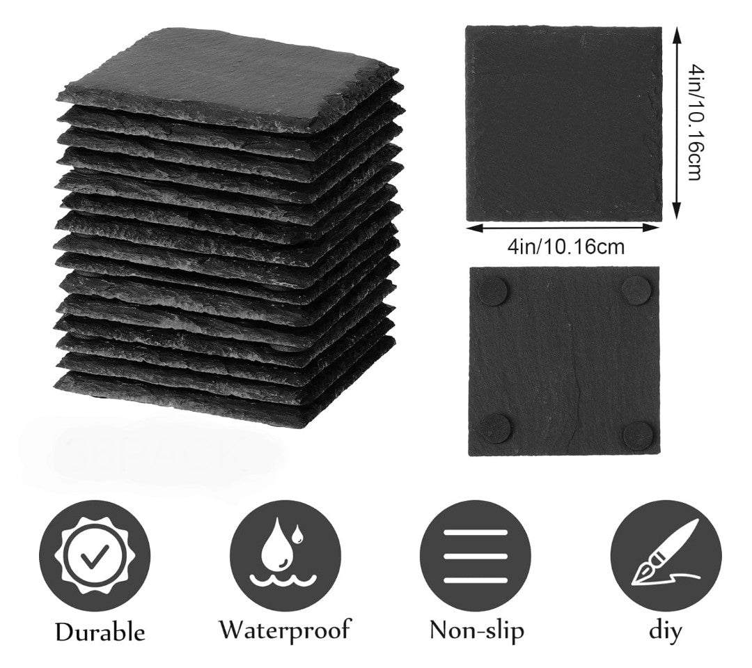 Slate Coasters - 4 Inch